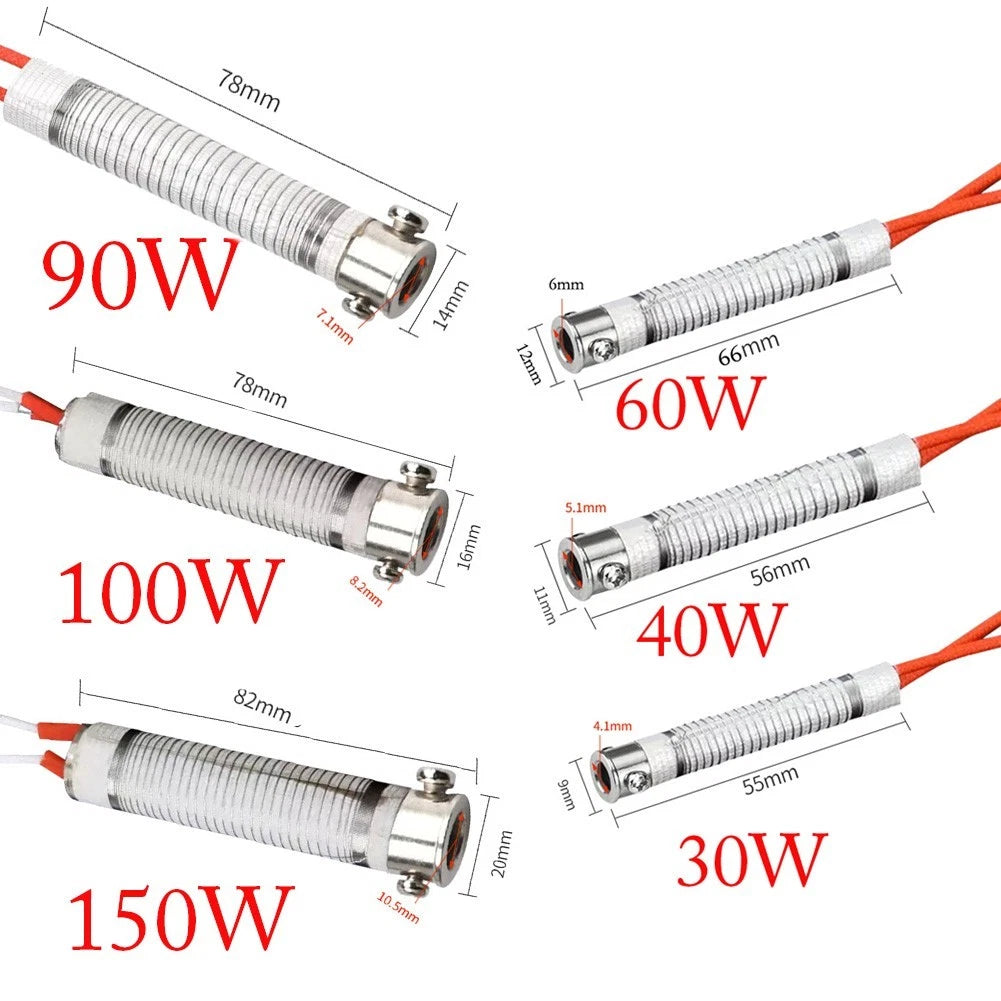 Electric Soldering Iron Heating Element 30W 150W for Universal Use