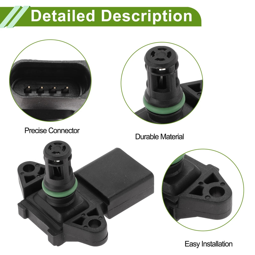 Manifold Absolute Pressure MAP Sensor for Dodge Ram 2500 3500 (2013–2018)