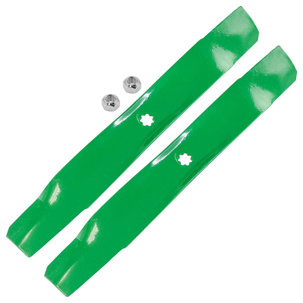 Deck Bagging Blade and Nut Replacement for John Deere S100 S110 Z225 (2000–2020)