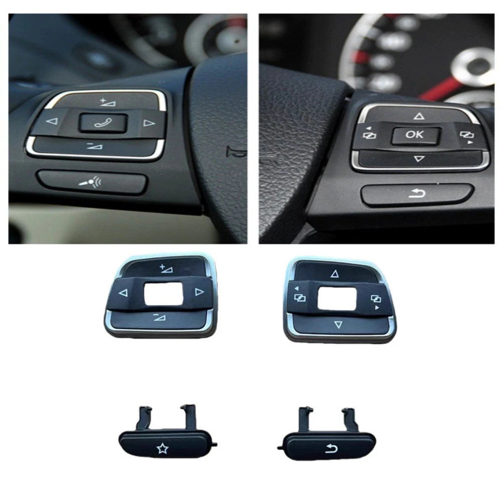 Multifunction Controls Steering Buttons Wear Resistant No Vehicle Damage