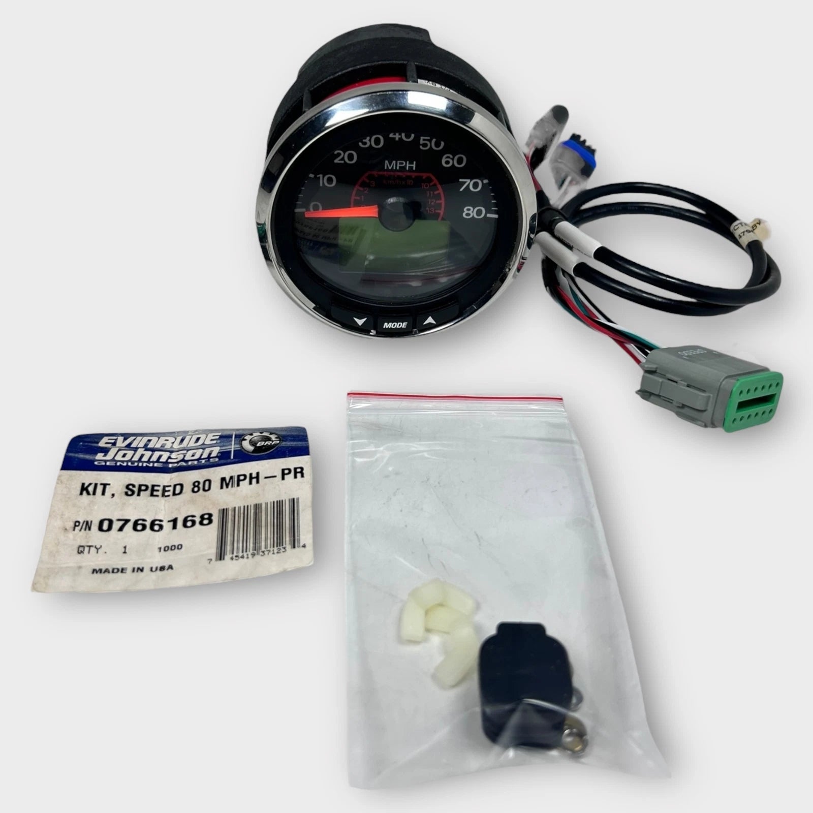 Speedometer Gauge Kit 12V for Evinrude Johnson (0766168)