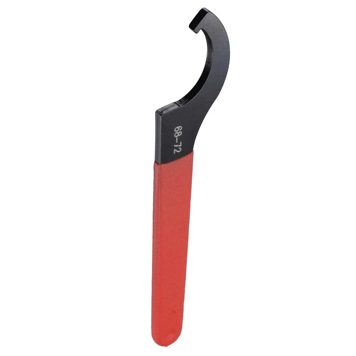 Hook Wrench Spanner for Automotive Applications - Anti-slip Handle, Black Oxidized