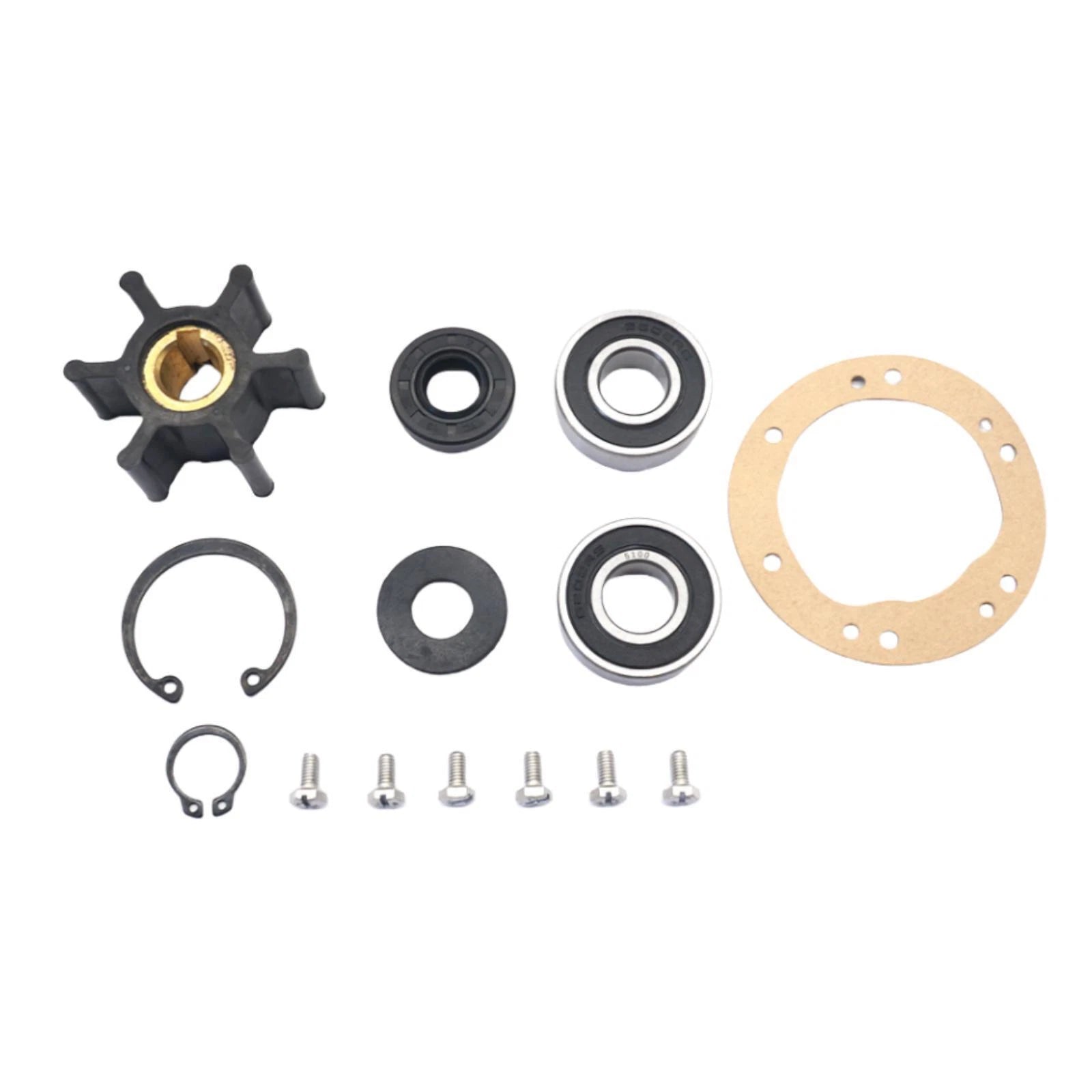 Sea Water Pump Repair Kit for Yanmar 2GM 2GMF 2GM20F (2.75" OD Gasket)