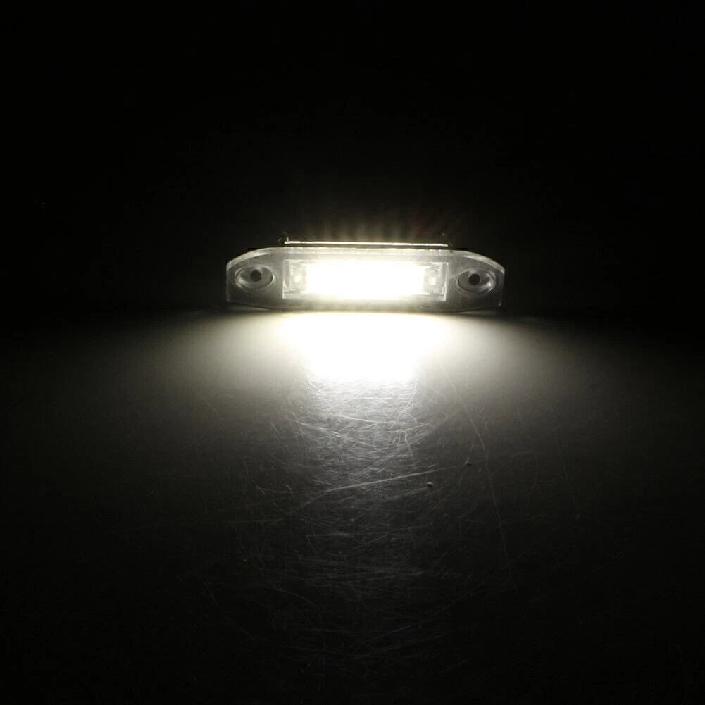 2X LED License Plate Lights for Volvo V70 (2000–2013) CX60 (2008–2013)
