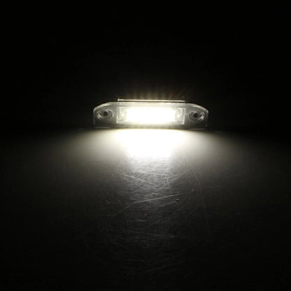 2X LED License Plate Lights for Volvo V70 (2000–2013) CX60 (2008–2013)