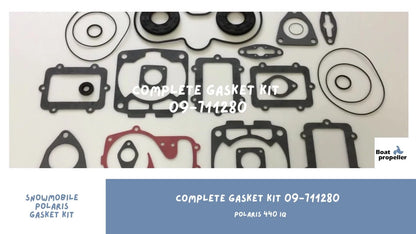 Complete Gasket Kit for Polaris 440 IQ (2009–2010) 09-711280