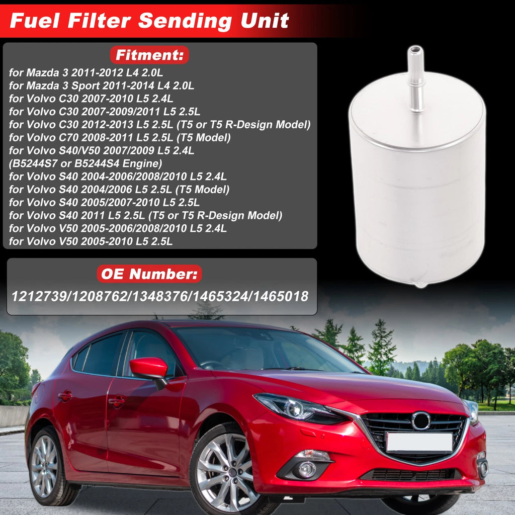 Chassis Pipeline Fuel Filter Assembly for Mazda 3 (2011–2012)