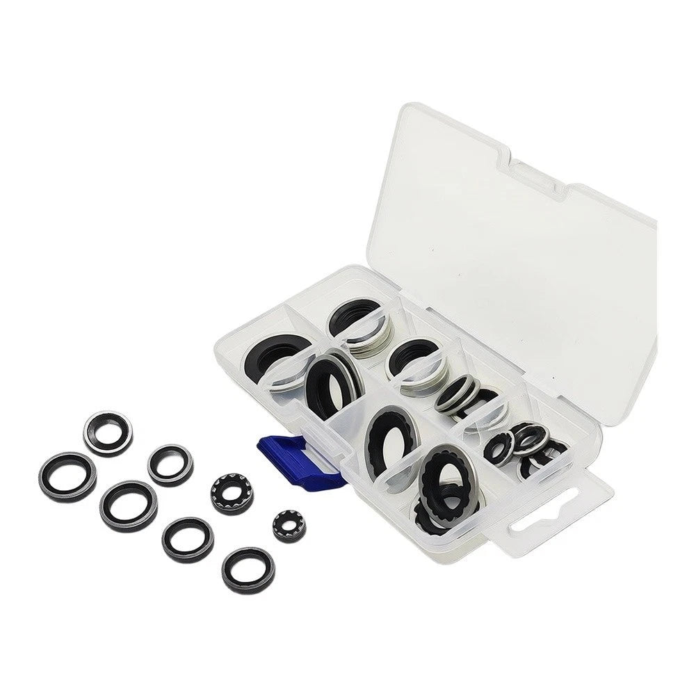 30PCS AC O Ring Kit for Automotive A/C System Compressor Seals