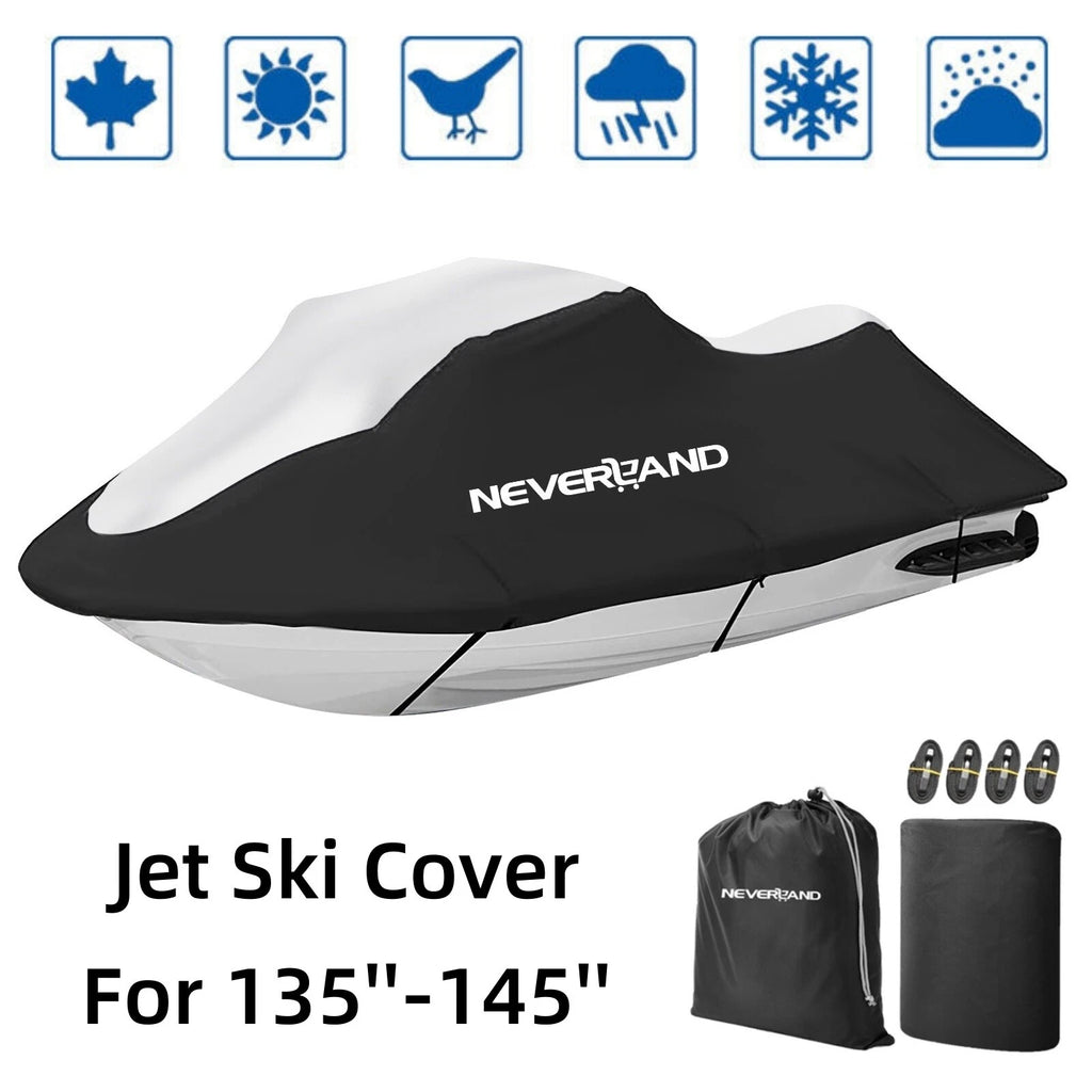 Trailerable Jet Ski Cover for (135''-145'')