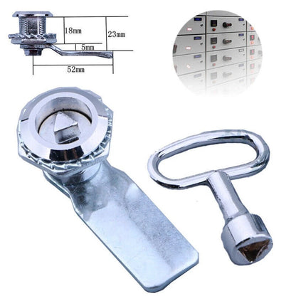 Iron Gas Electric Meter Cam Lock Key Set for Cabinet Box