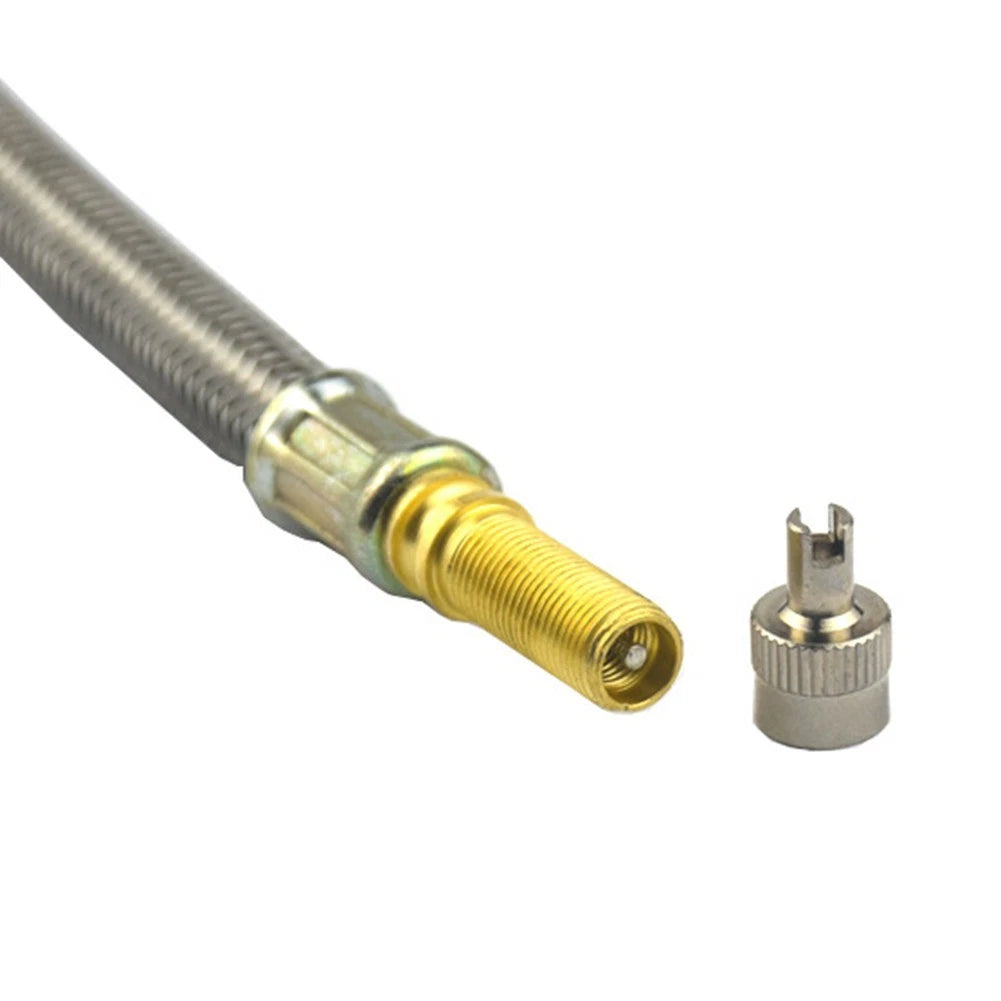 Tire Valve Stem Extender for Braided Truck Valve (180mm Length)