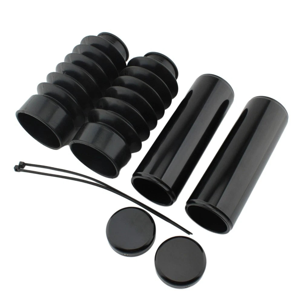 Front Fork Cover Tube Cap Kit for Harley Breakout FXSB (2013–2017)