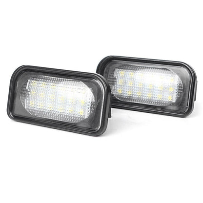 2X LED License Plate Light for Mercedes Benz W203 (2000–2007)