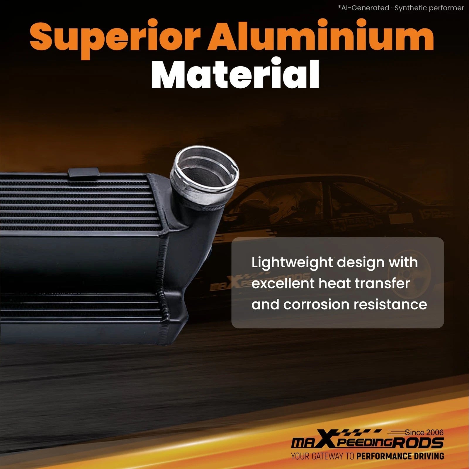 Front Mount Intercooler for BMW 135i E82 E88 335i E90 E91 E92 E93