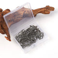 40PCS Carp Spring Hook with Bait Holder Cage for Coarse Fish 5#-16#