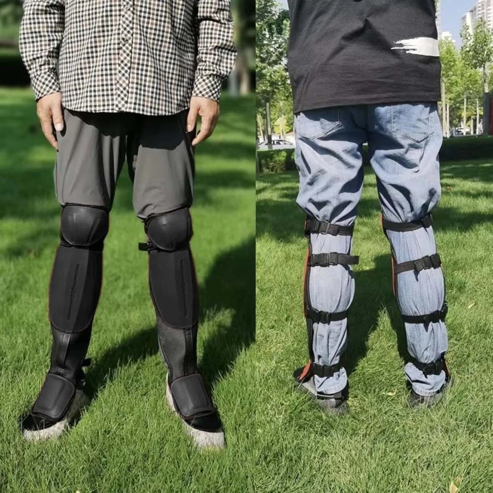 Adjustable Knee Pads and Leg Guards for Outdoor Work