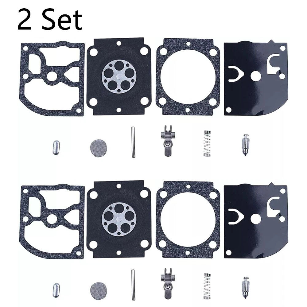 Set of 2 Carburetor Repair Kits for STIHL BG66 BG86 Zama RB-155 RB-164