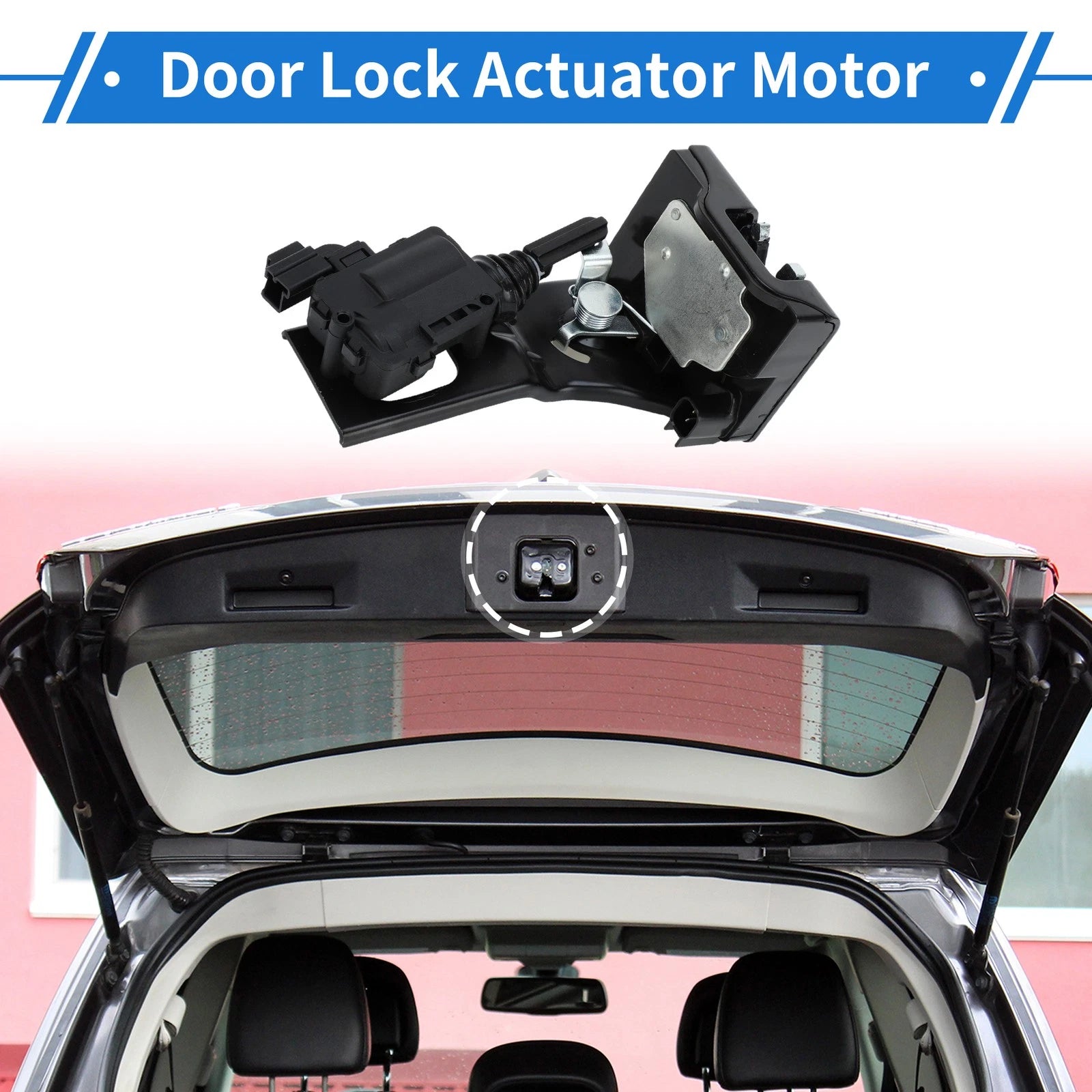 Rear Liftgate Door Lock Actuator Replacement for Ford Escape 2008-2012