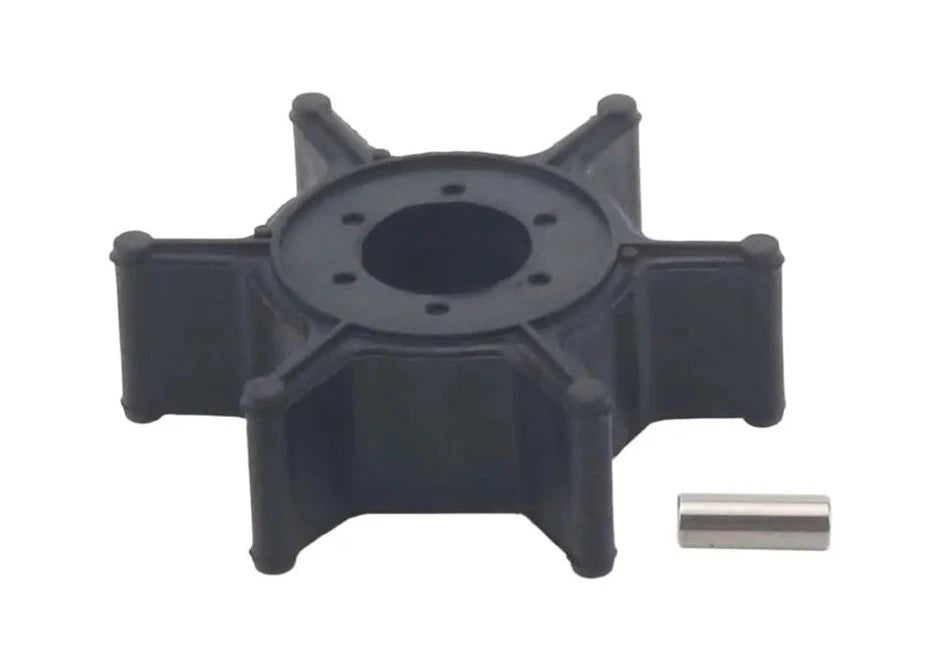 Water Pump Impeller with Pin for Yamaha 4 Stroke 4-6 HP Outboard (1990–2023)