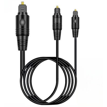 Digital Optical Audio Splitter for Audio Devices (1 to 2 Outputs)