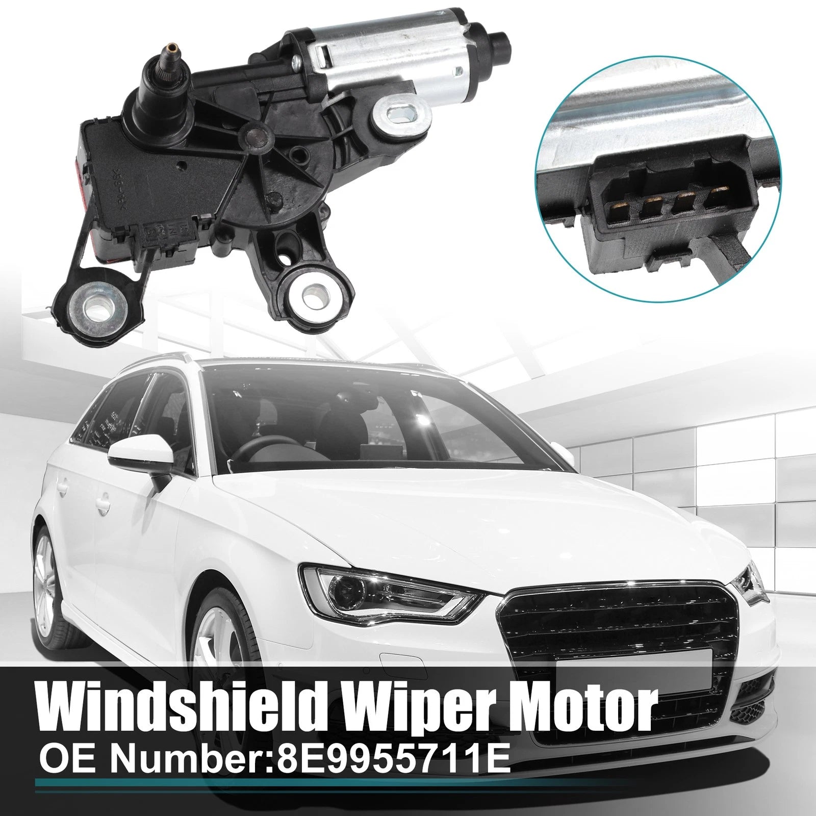 Rear Windshield Wiper Motor Replacement for Audi A3 (2006–2013)