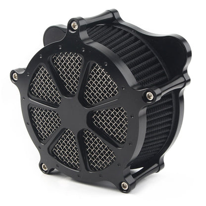 Turbine Spike Air Intake Filter Cleaner for Harley Road Glide FLTR Softail