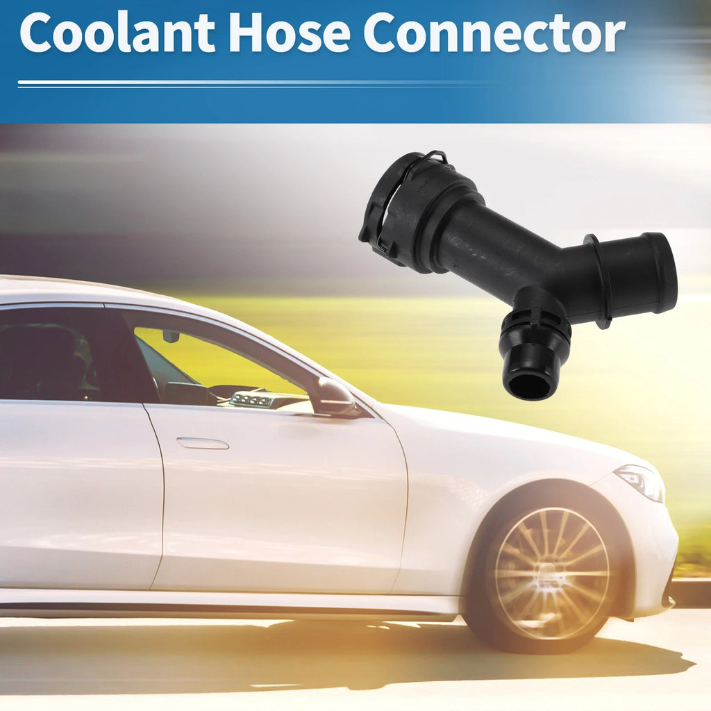 Engine Coolant Hose Connector for Audi A4 2017–2023 Plastic Replacement