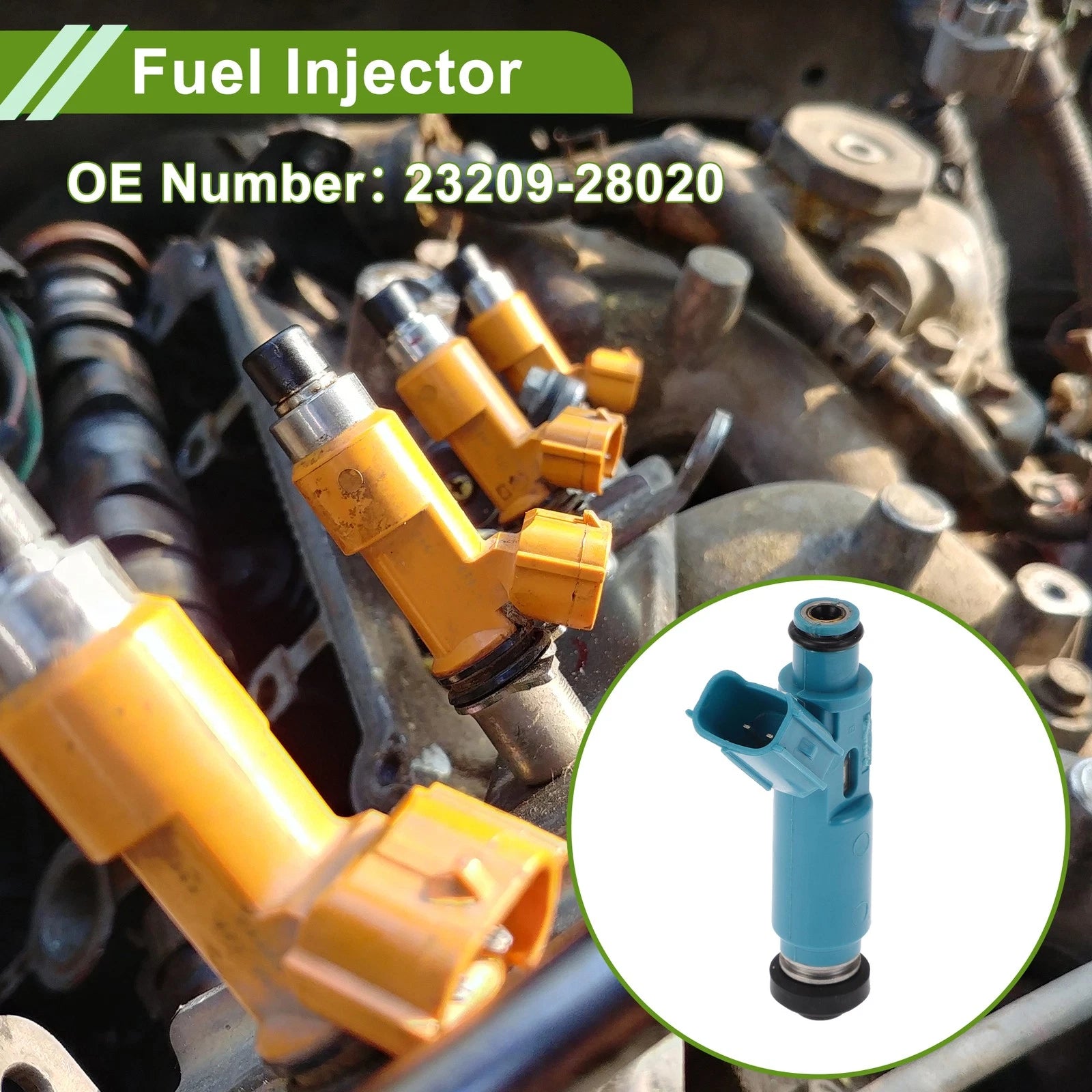Fuel Injector Replacement for Toyota Highlander Base 2.4 (2001–2004)