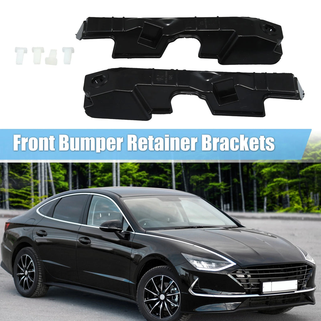 Front Bumper Bracket Pair Replacement for Hyundai Sonata (2011–2015)