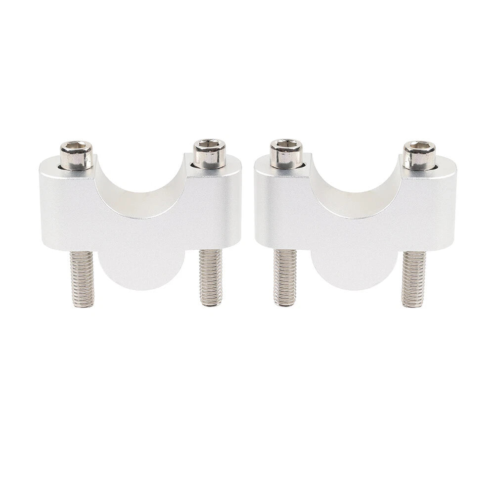 Handlebar Riser Lift Kit Clamps 1" 25mm for Honda Suzuki Kawasaki