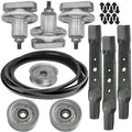 Deck Spindle Blade Belt Kit for John Deere L120 L130 (2002–2004)