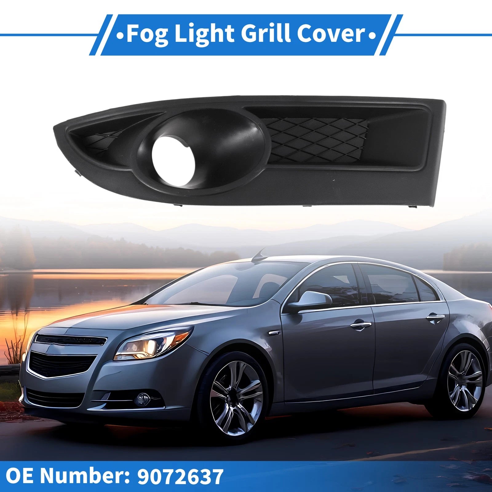 Fog Light Grill Front Right Replacement for Chevrolet Epica (2007–2009)