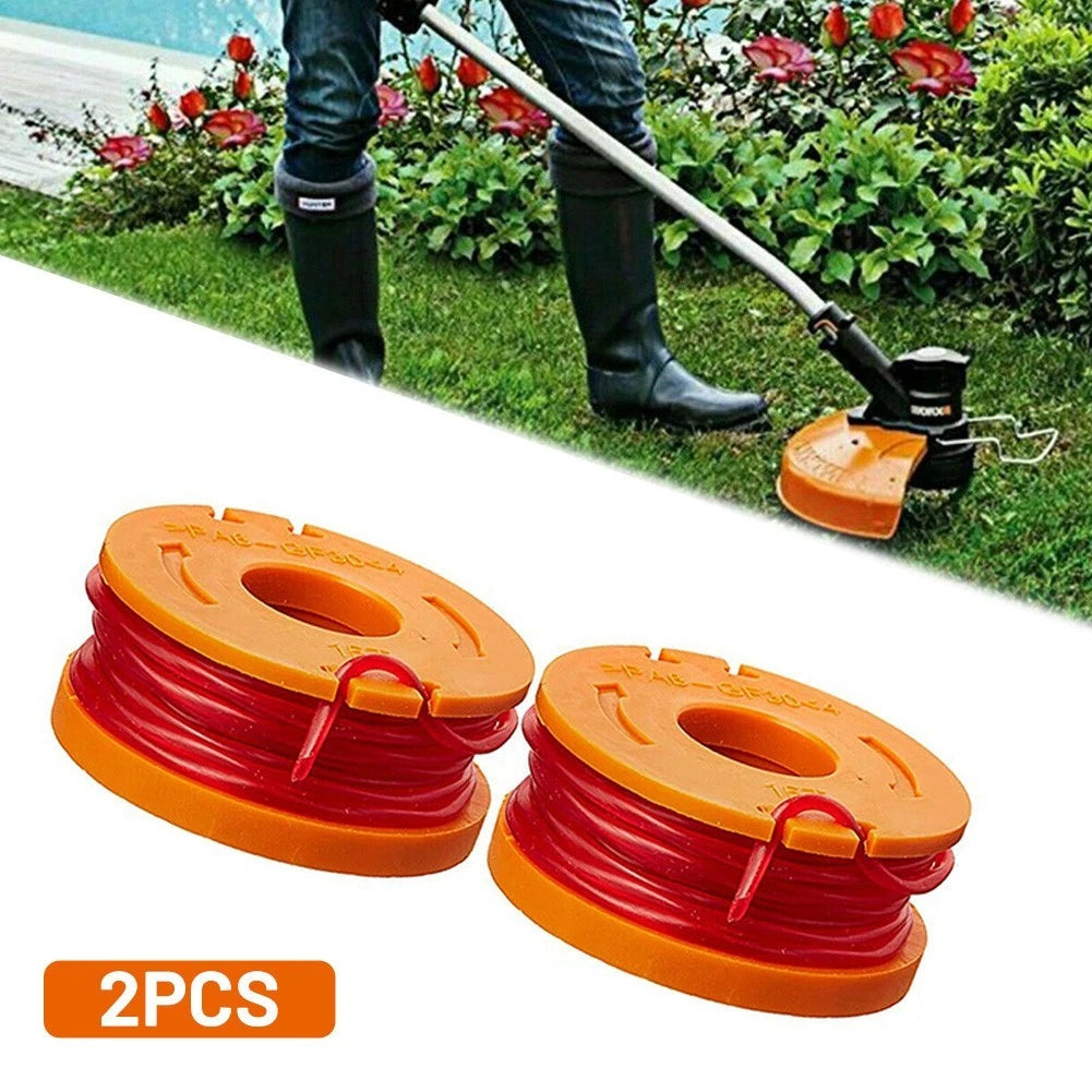 2pcs Replacement Spool and Line for WORX WG150E (2010–2023) WA0004