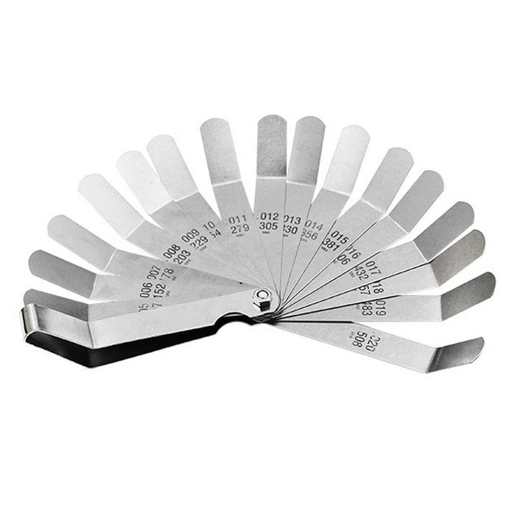 Set of 1 Feeler Gauge for Valve Adjustment (0.127-0.508mm)