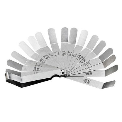 Set of 1 Feeler Gauge for Valve Adjustment (0.127-0.508mm)