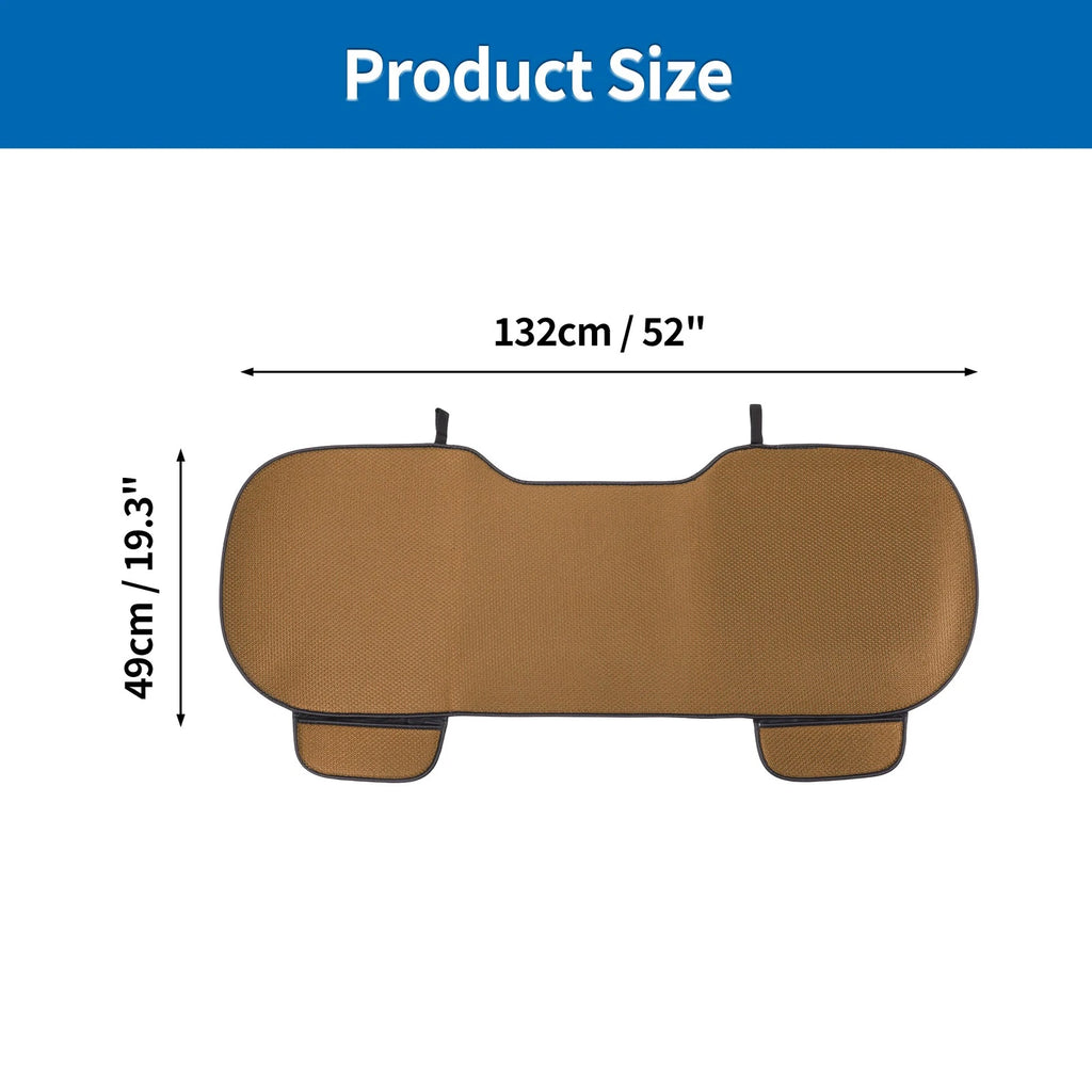 Back Seat Cover for - Ice Silk Cushion Mat Protector