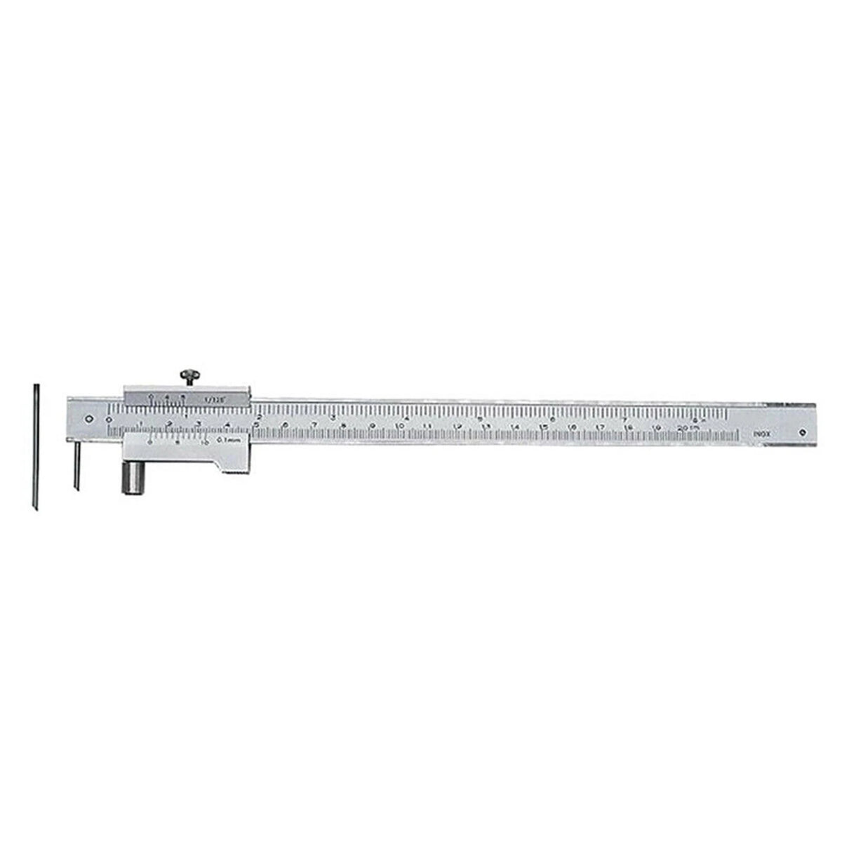 0-200mm Parallel Marking Vernier Caliper Gauge w/ 0.1mm Scriber