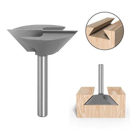 Router Bit Cutter for Dovetail Drawer Engraving (8mm, 600 Grit)