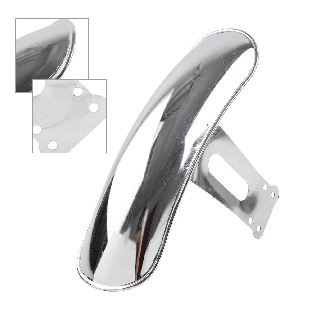 Chrome Front Fender Protector Mudguard for Honda CG125