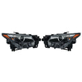 Headlights for Mazda CX-9 (2016–2023) Driver + Passenger Side LED & Halogen