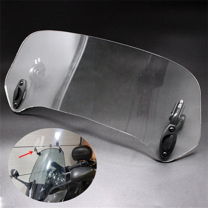 Adjustable Windshield Deflector Extender for Honda BMW Yamaha