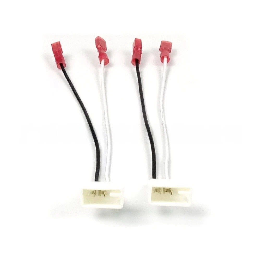 2 Pin Speaker Harness Adapter for Toyota Vehicles (Black ABS)