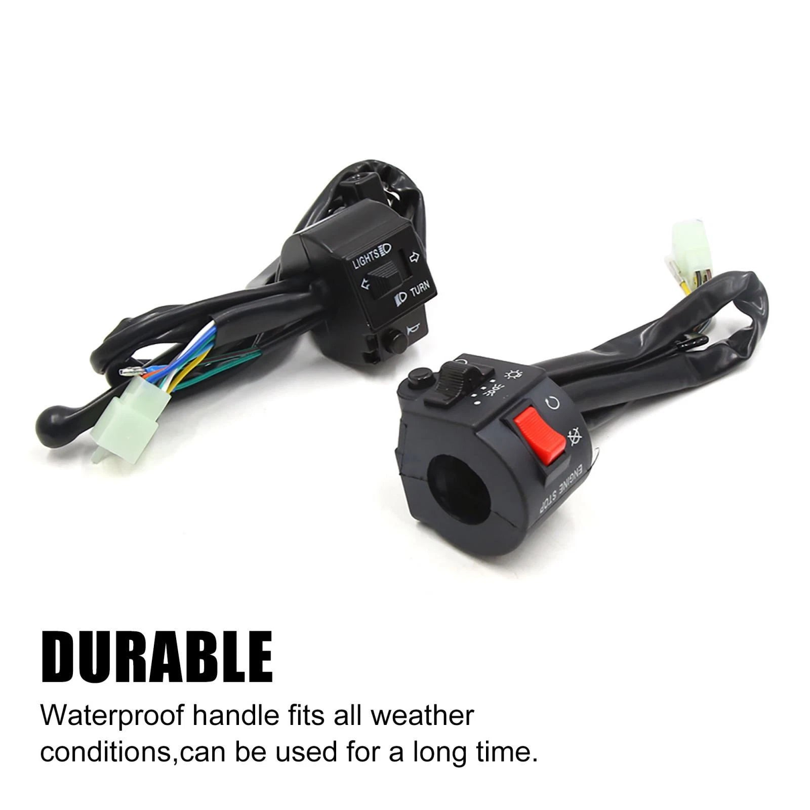 Handlebar Light Control Switch Set for Suzuki GN125 (2000–2023)