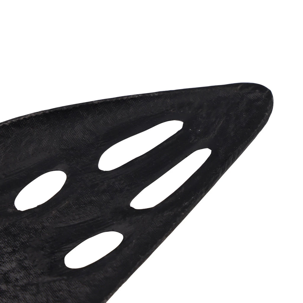 Real Carbon Fiber Foot Protection Board for Kawasaki ZX-6R 636 (2019–2025)