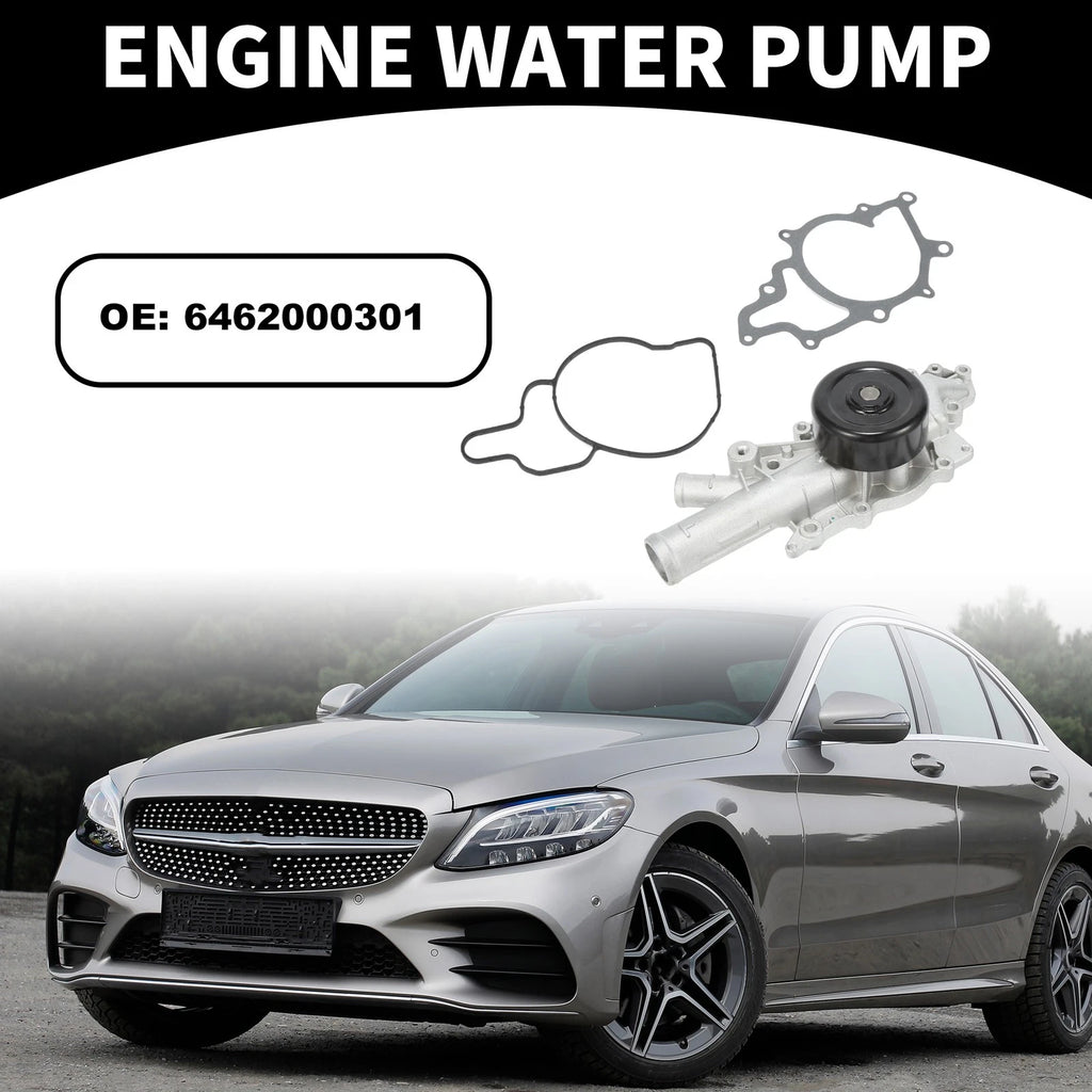 Water Pump Replacement with Gasket for Mercedes-Benz C-Class (2007–2008)