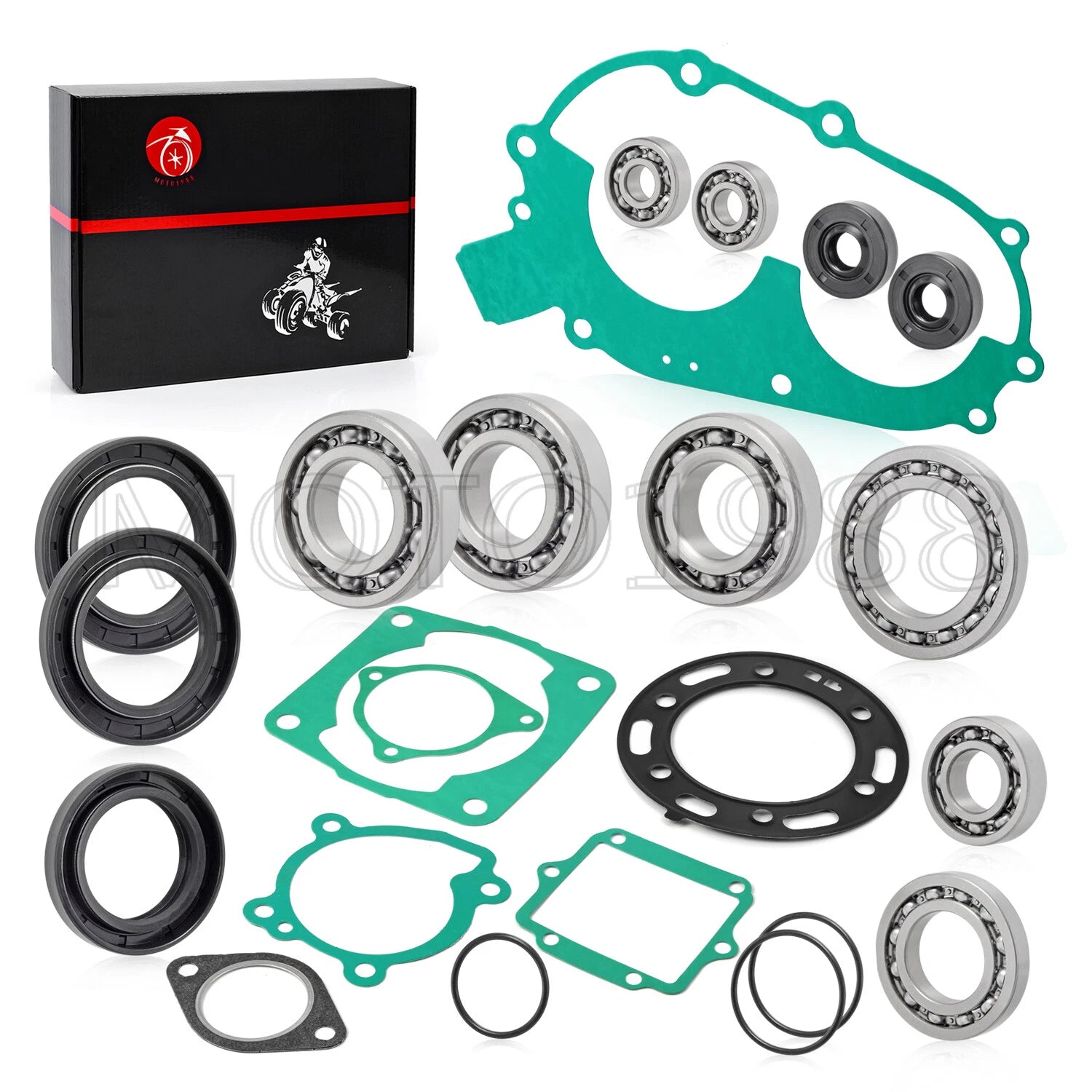 Engine Bearing Seals Gasket Rebuild Kit for Polaris Sportsman 400 (2000–2005)