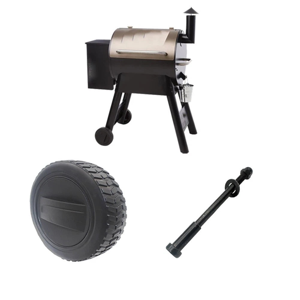 Set of 4 Rubber Wheels for Traeger Grill