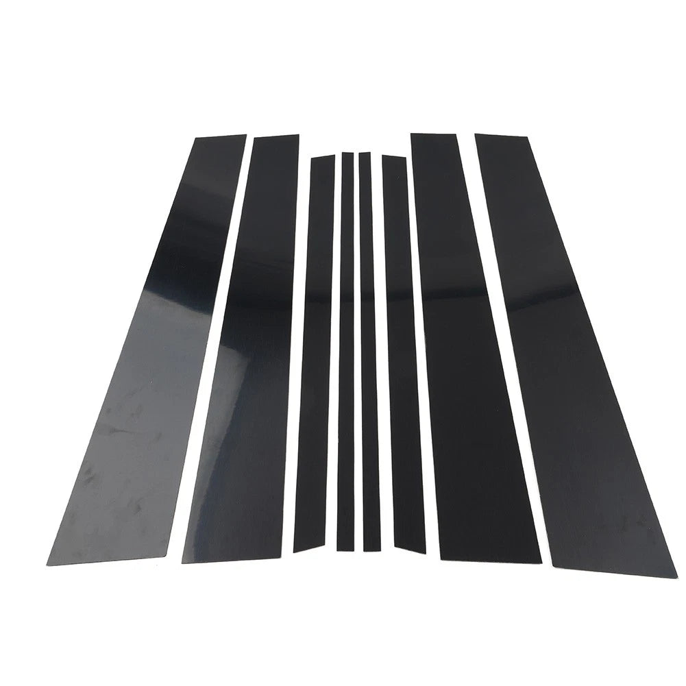 Pillar Post Door Window Cover Set for Honda Pilot Ridgeline (2016–2022)