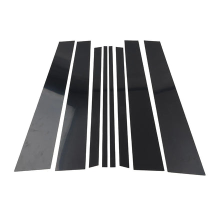 Pillar Post Door Window Cover Set for Honda Pilot Ridgeline (2016–2022)