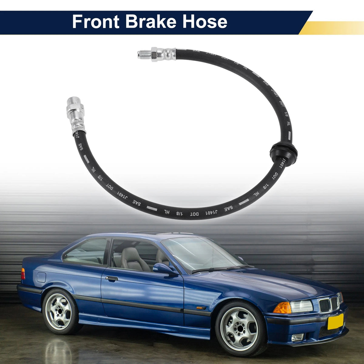 Front Brake Hose Replacement for BMW M3 (2008–2013)
